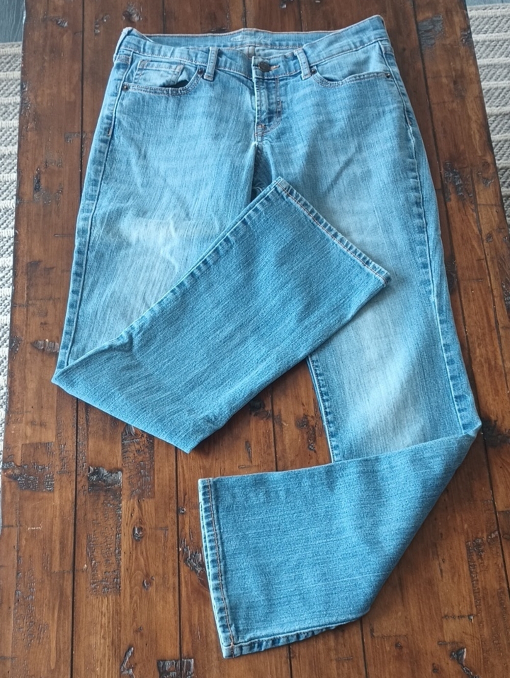 Old Navy 'The Flirt' Light Blue Distressed Blue Jeans